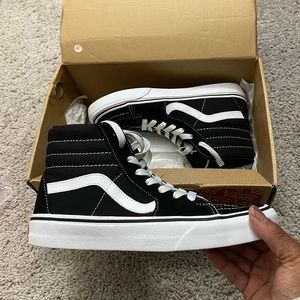 Vans Canvas Sk8 Hi tops